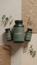 Daily Immunity Capsules Monochrome Glass